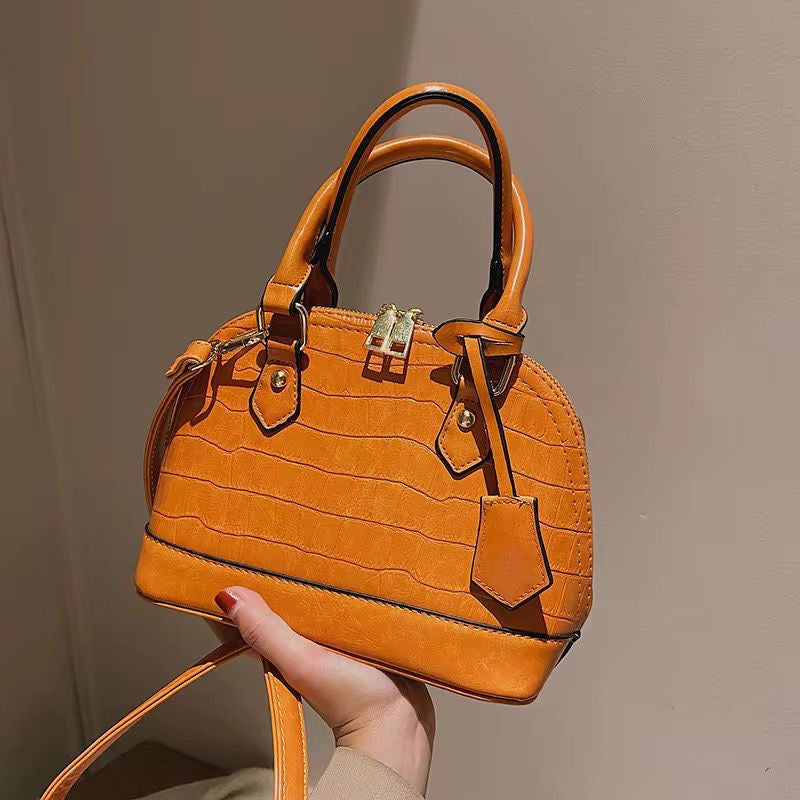 Solid Colour Satchel
