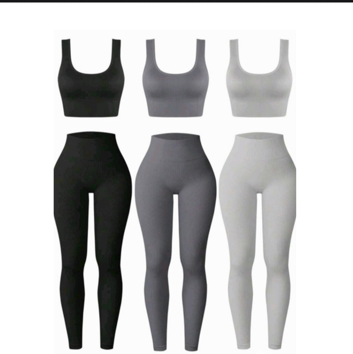 Seamless 3pc workout set