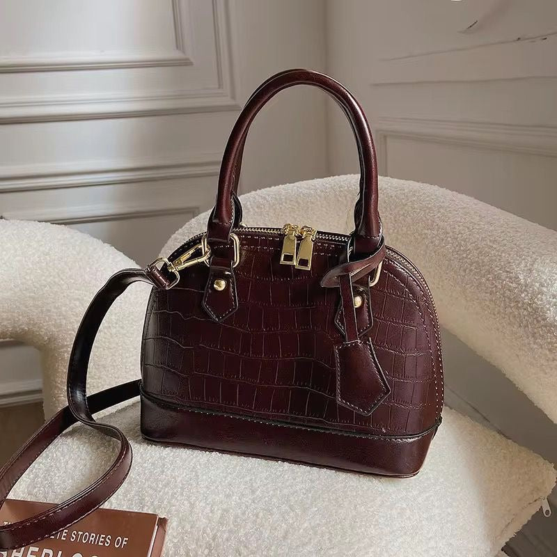 Solid Colour Satchel