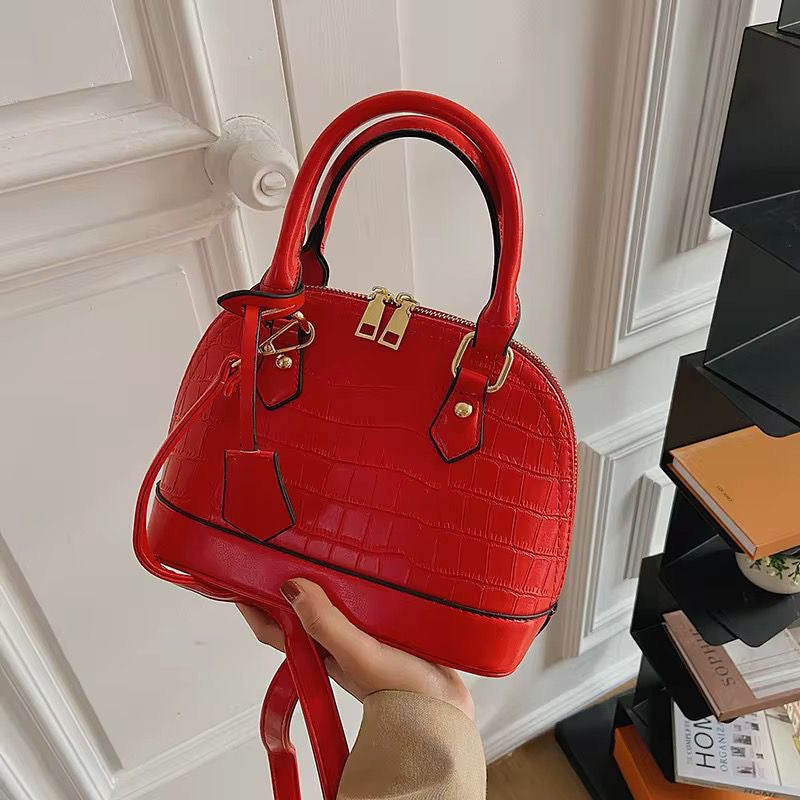 Solid Colour Satchel