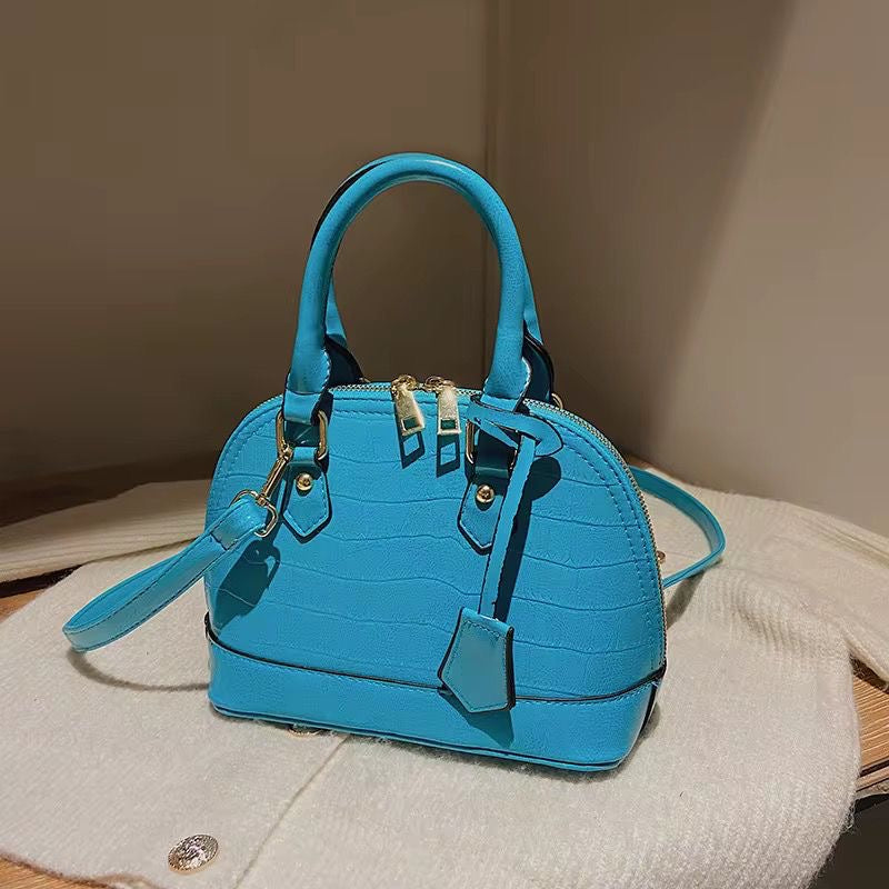 Solid Colour Satchel
